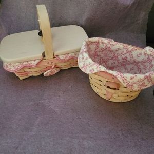 2000/2004 Longaberger Horizon of Hope Basket Combo